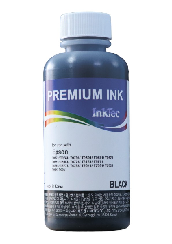 Чернила InkTec E0010-100MB для Epson, 100 мл. Black 
