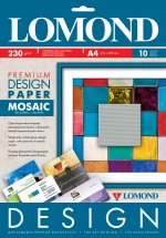 Бумага Lomond Premium глянцевая Мозайка, 230 г/м, А4/10 листов код 0930041